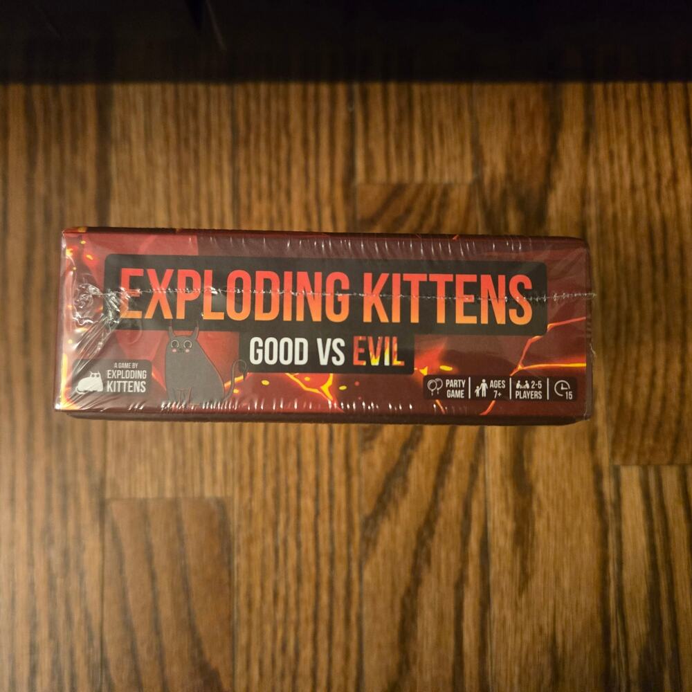 Exploding Kittens Good Vs. Evil Card Game NEW - Picture 3 of 5